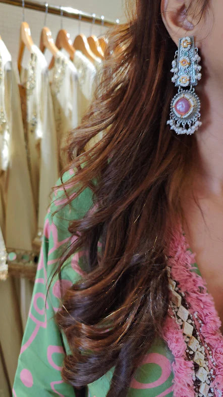 Mint Blossom Printed Farshi Co-Ord Set