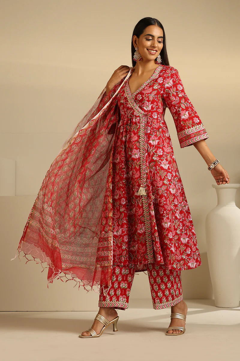 Gulnaar Anarkali Set