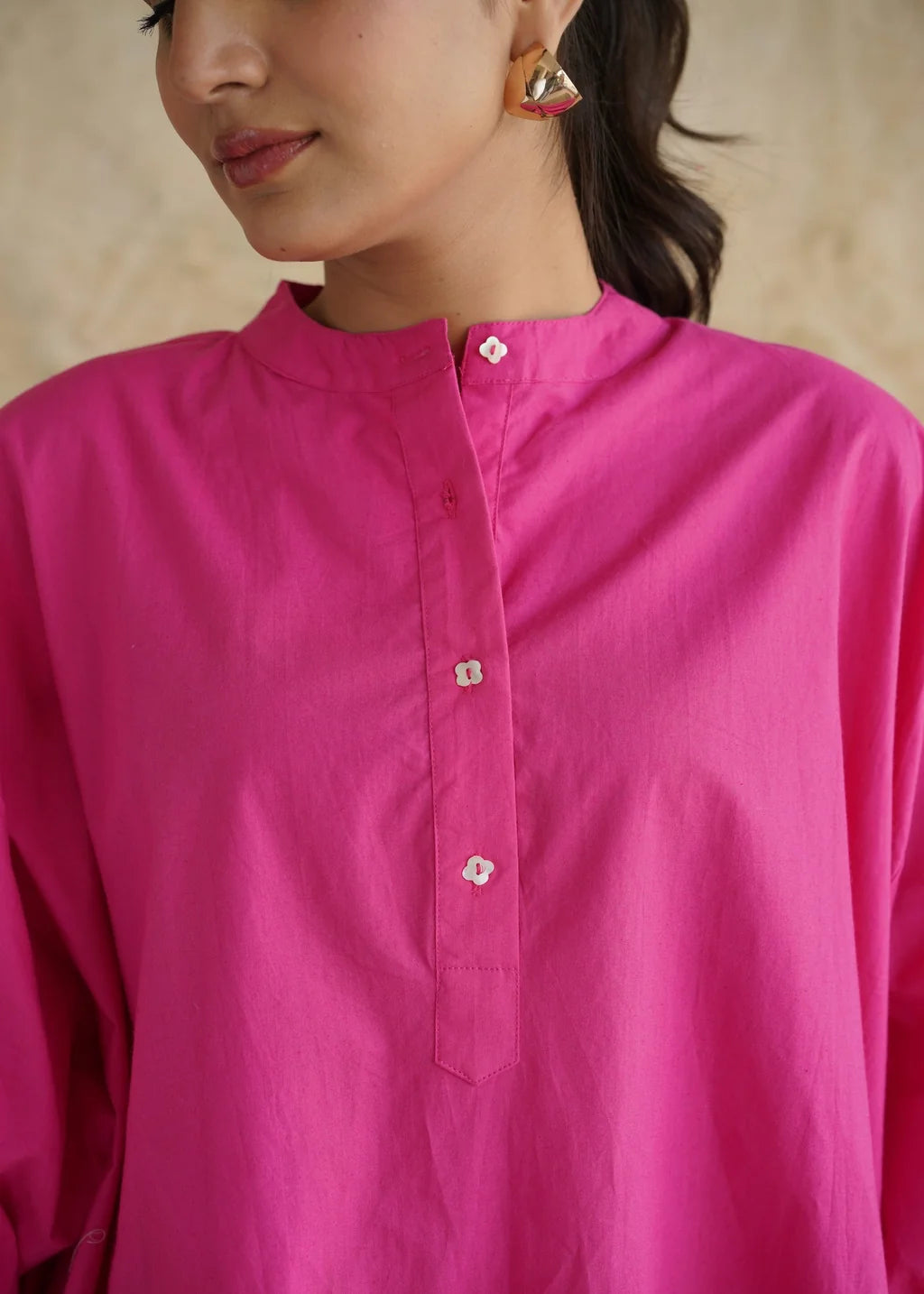 Noor Sunehri Gingham Cotton Co-Ord Set