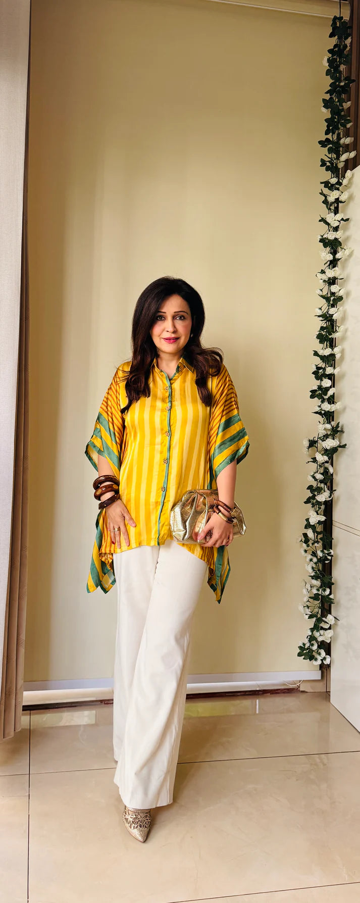 Stripe & Shine Kaftan Top – By Reet Lifestyle