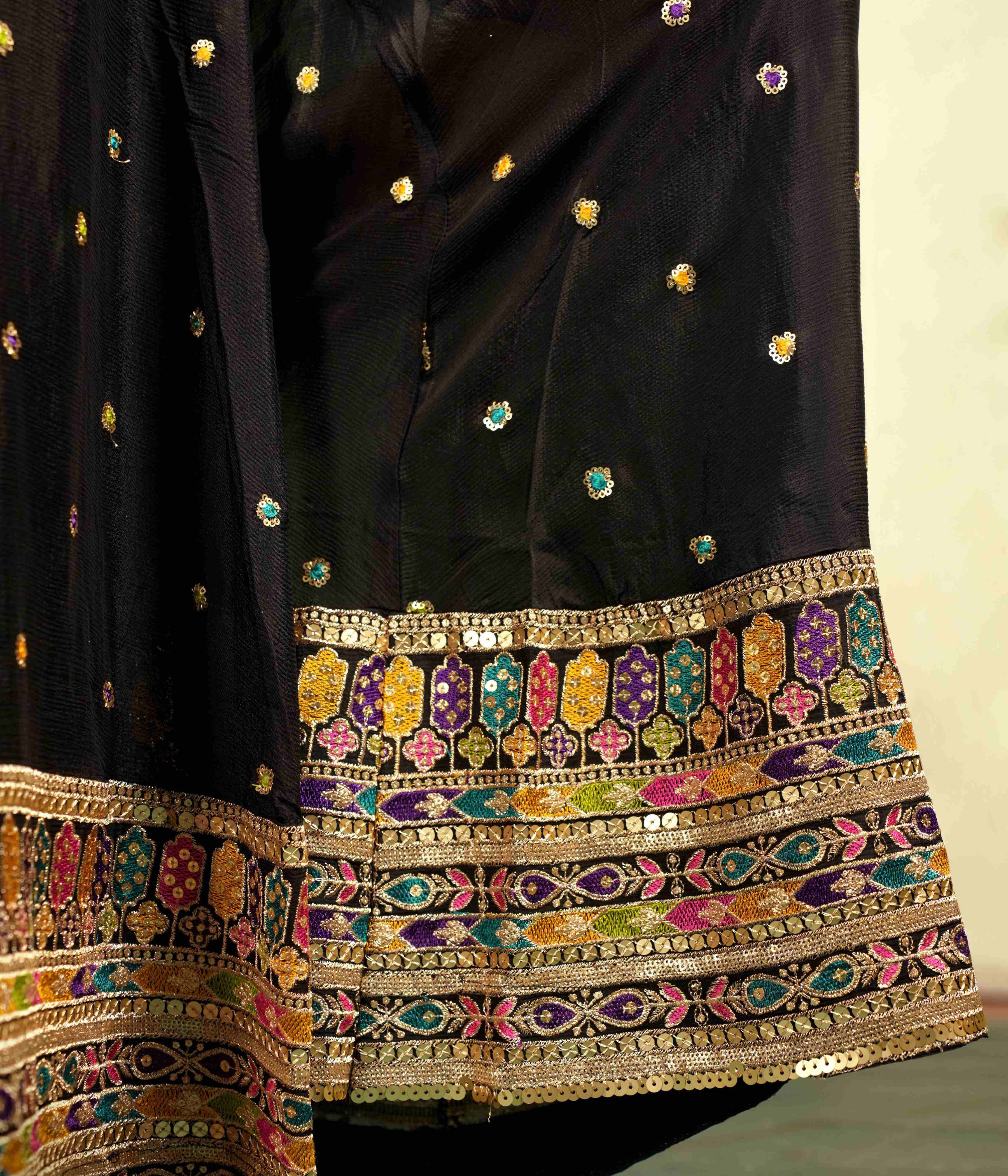 Dry clean palazzo and blouse
