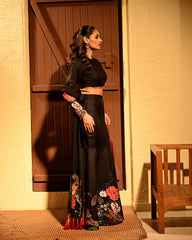 Cotton Rosy Lehenga Set