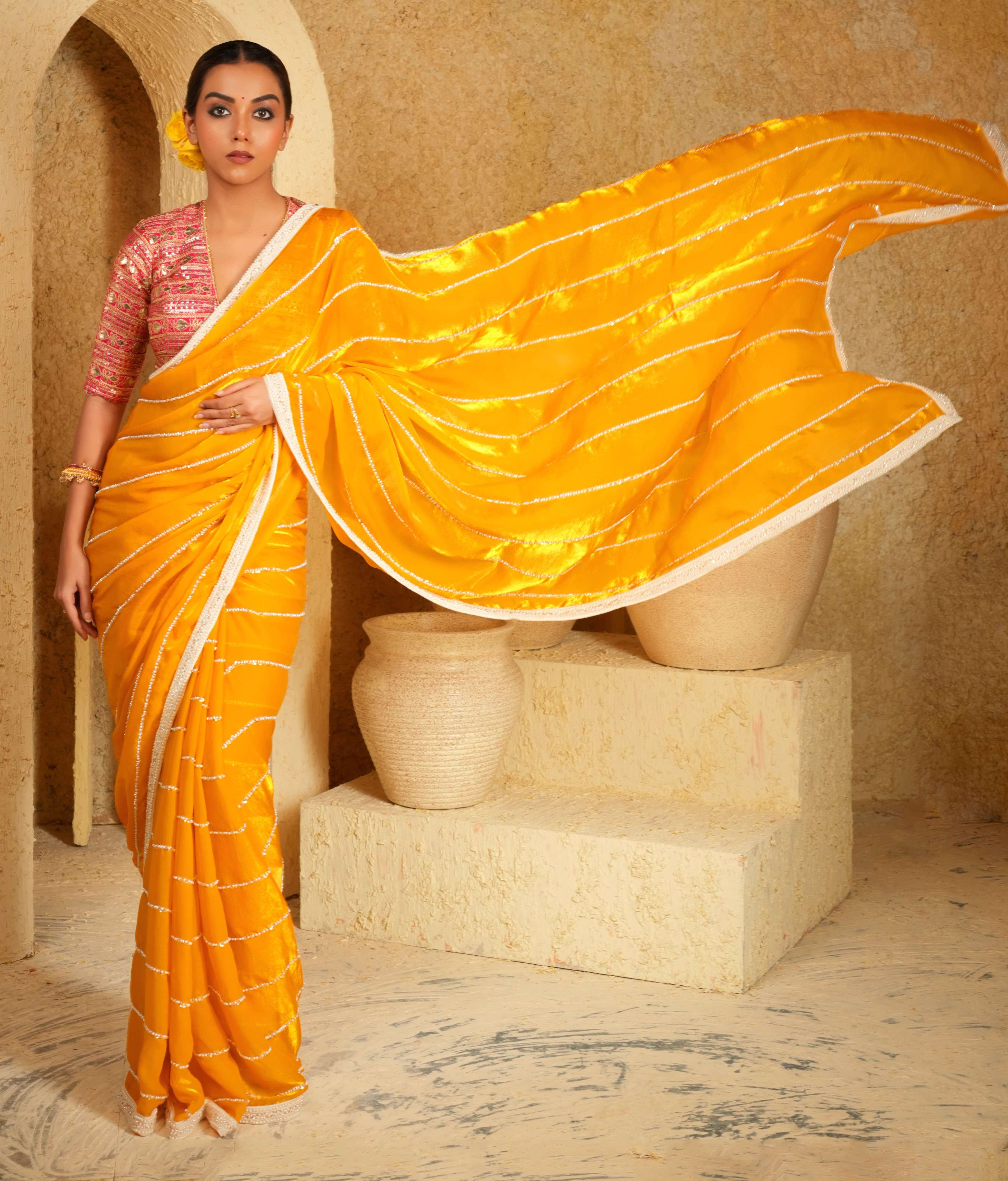 Premium quality saree set
