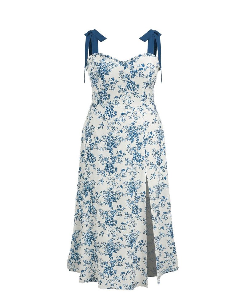Knotted waist dress