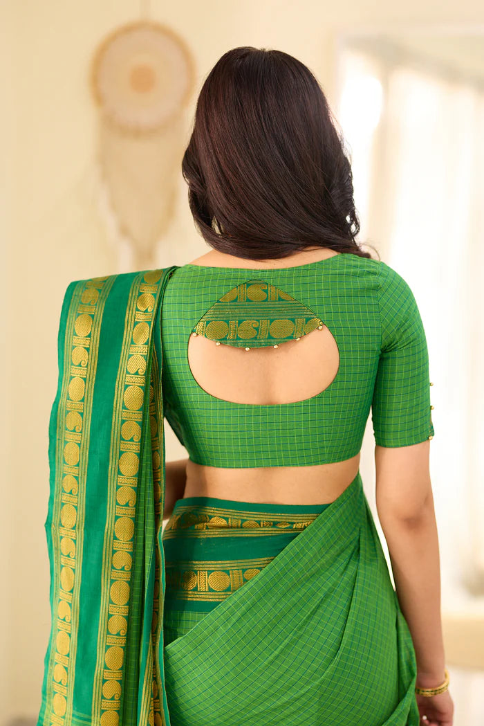 Heritage Kandangi Chettinad Cotton Saree