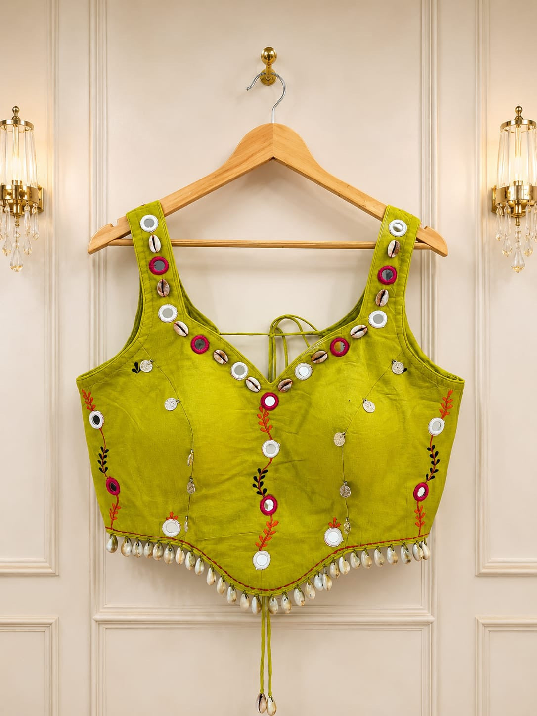 Navratri Rajwada Garba Corset Blouse