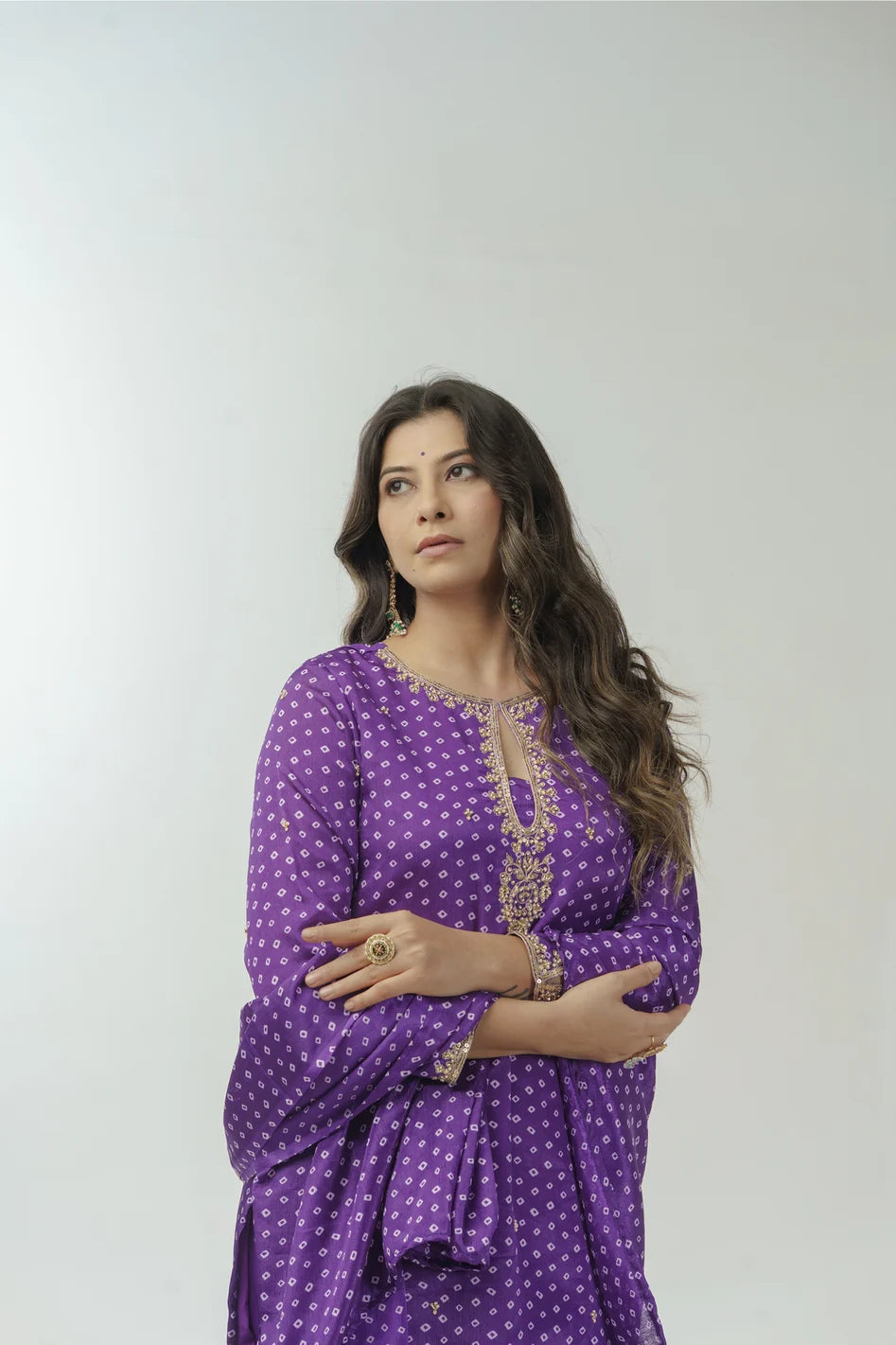 Jamuni Riwaayat Printed Suit Set