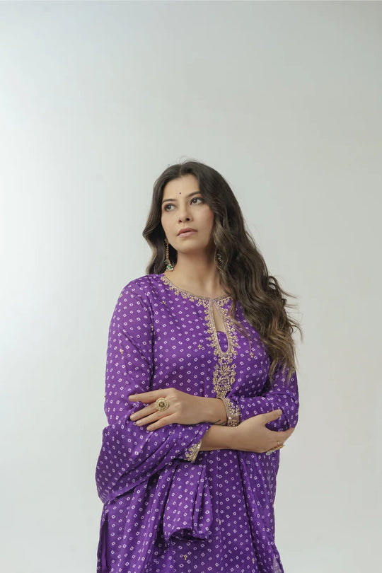 Jamuni Riwaayat Printed Suit Set