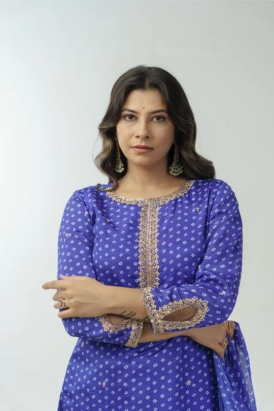 Jamuni Riwaayat Printed Suit Set
