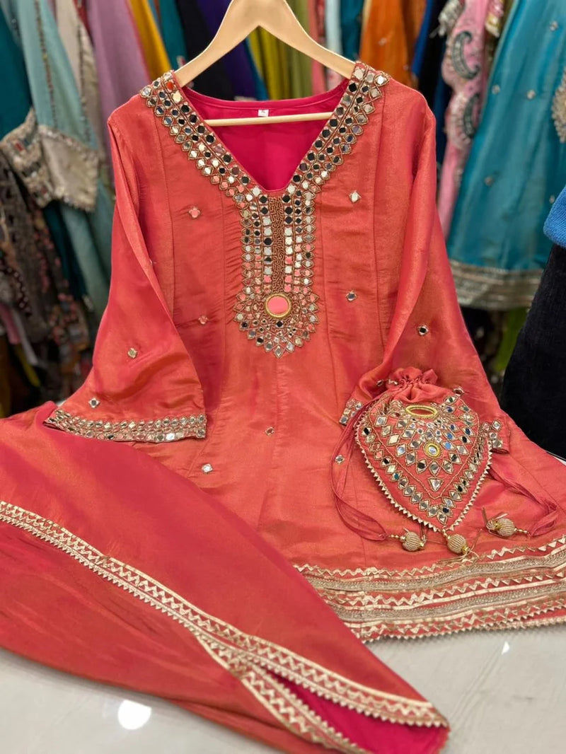 Aarika Lime Festive Dhoti Set