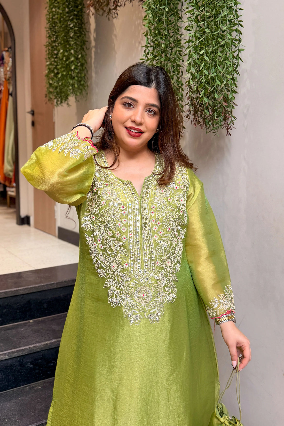 Aabha Paisley Embroidered Co-ord Set