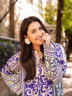 Noor Mahal Muslin Luxe Kaftaan