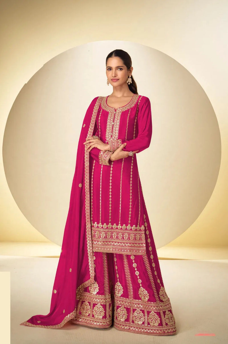 Gulkayra Rinaaya Chinon Embroidery Salwar Kameez Collection