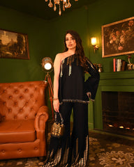 Soft Rayon Gold Oak Foil Indo Set