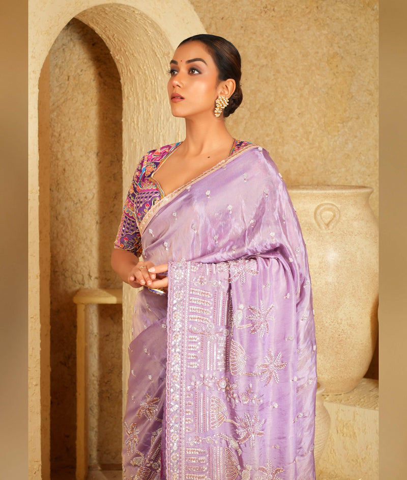 Viscose tissue saree