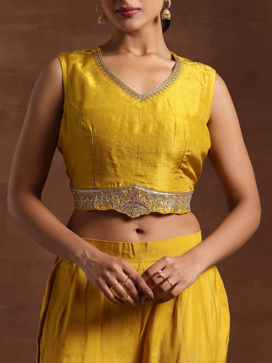 Kesari Mahal Jacket Sharara Set