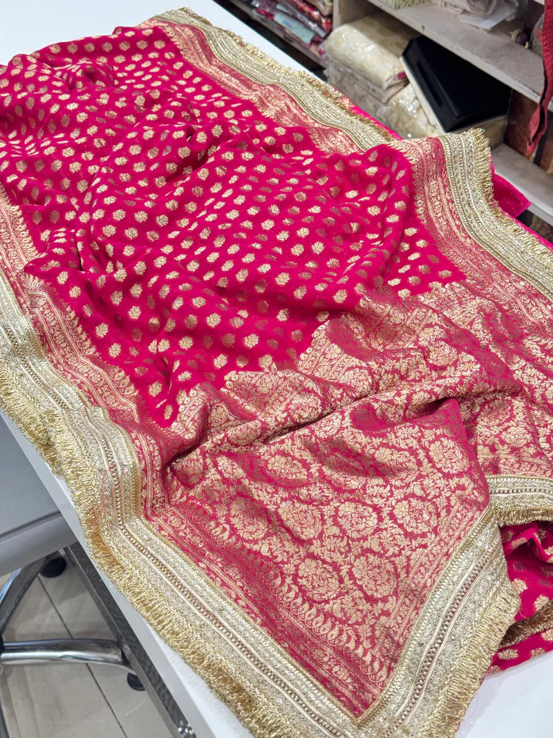 Banarasi georgette saree