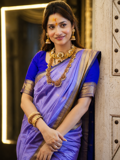 Maheshwari Pure Silk Saree