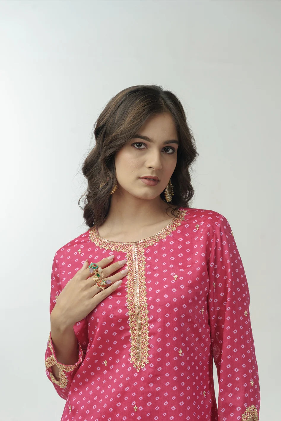 Jamuni Riwaayat Printed Suit Set