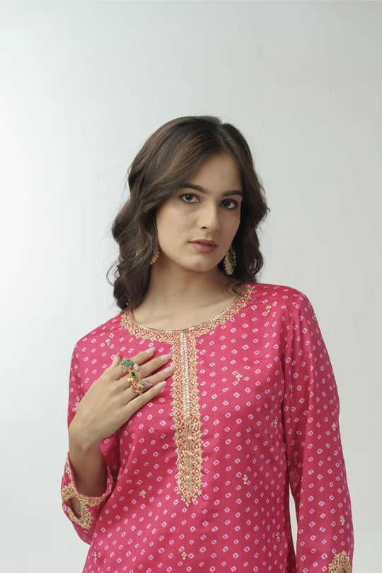 Jamuni Riwaayat Printed Suit Set