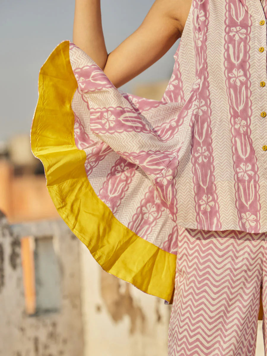 Fleur Cotton Co-ord Set- By Reet Lifestyle