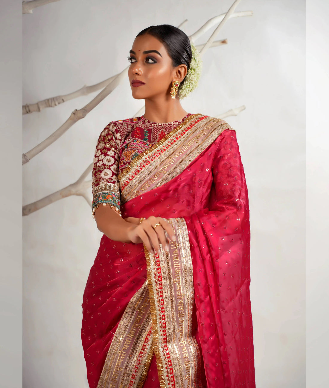 Dry clean saree and blouse