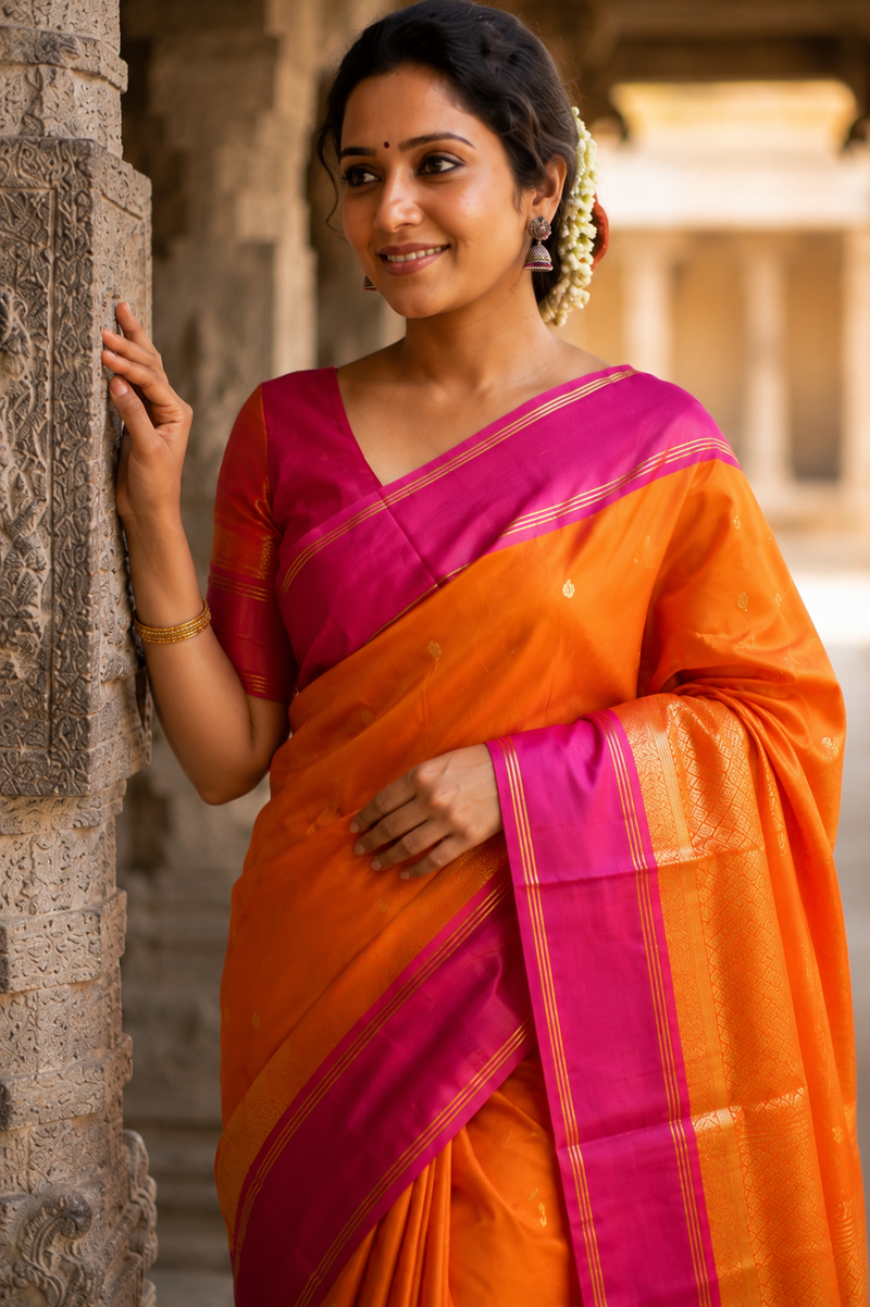 Kanimozhi Soft Silk Saree