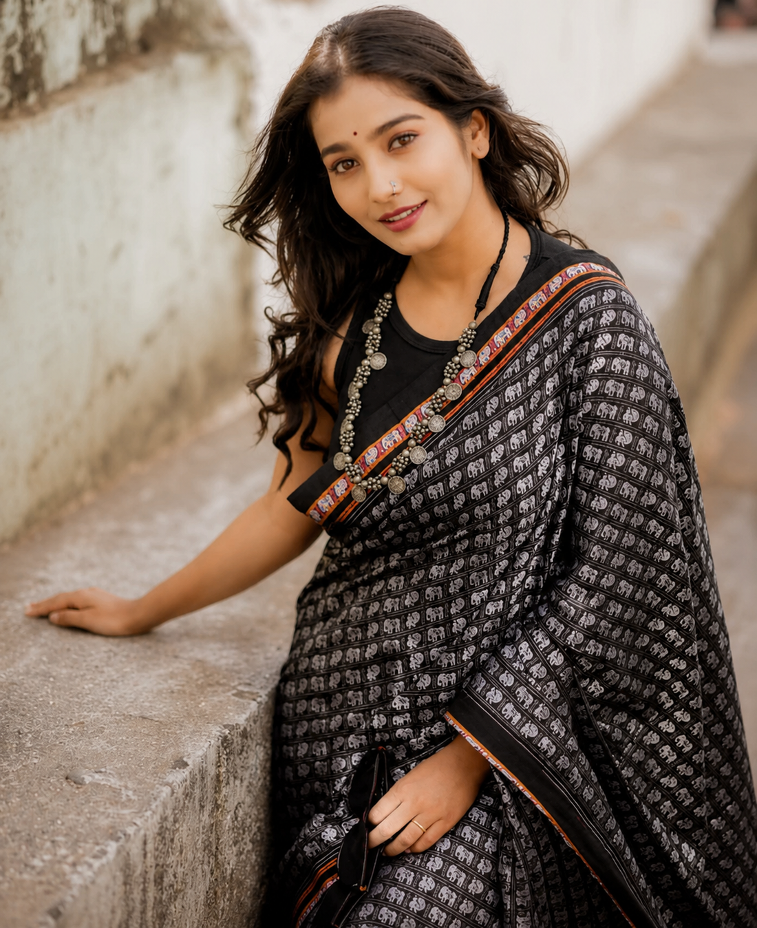 Gajavarn Khun Traditional Maharashtrian Ethnic Wear Saree