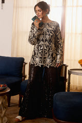 Pink Natural Crepe Co-Ord Set