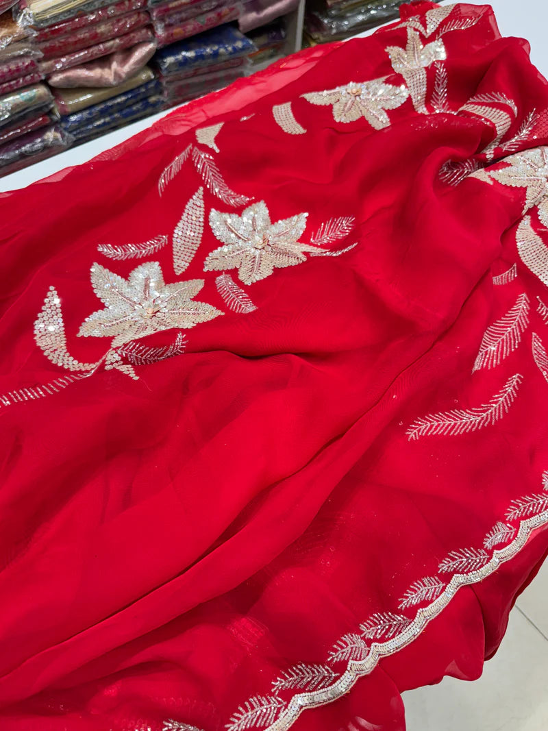 Festive saree