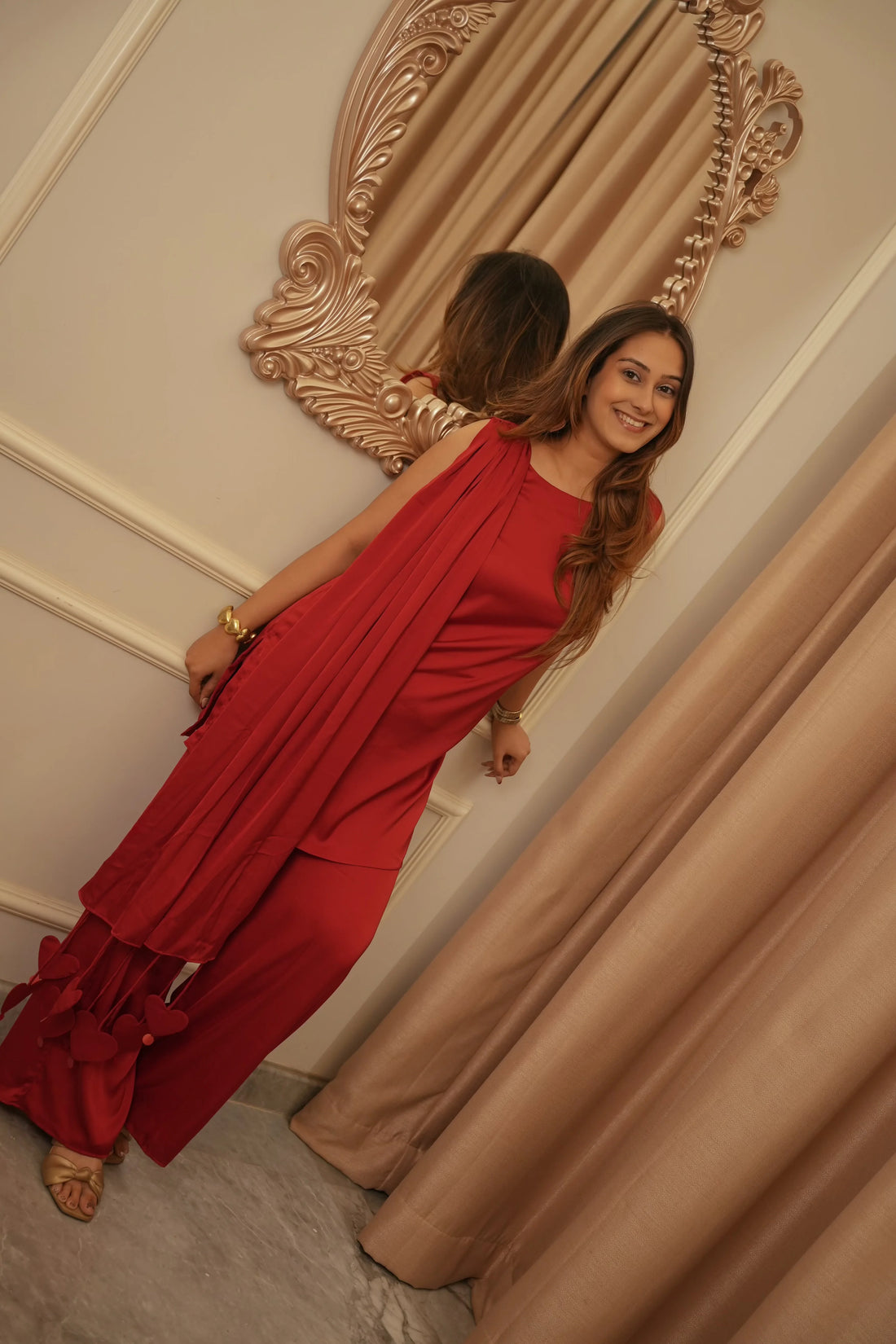 Lal Ishq Premium Kurti Pant Set