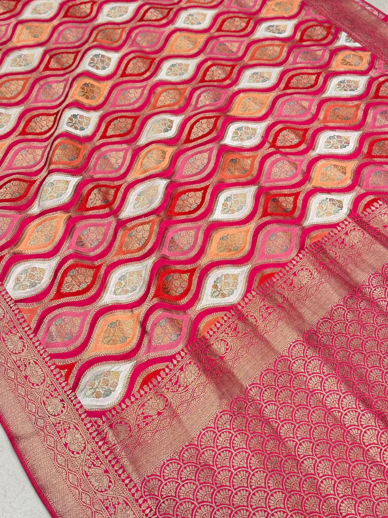 Authentic Banarasi weave