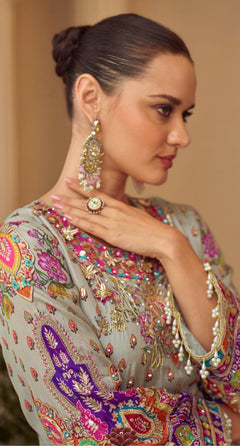 Royal Crepe Silk Handwork Suit Collection