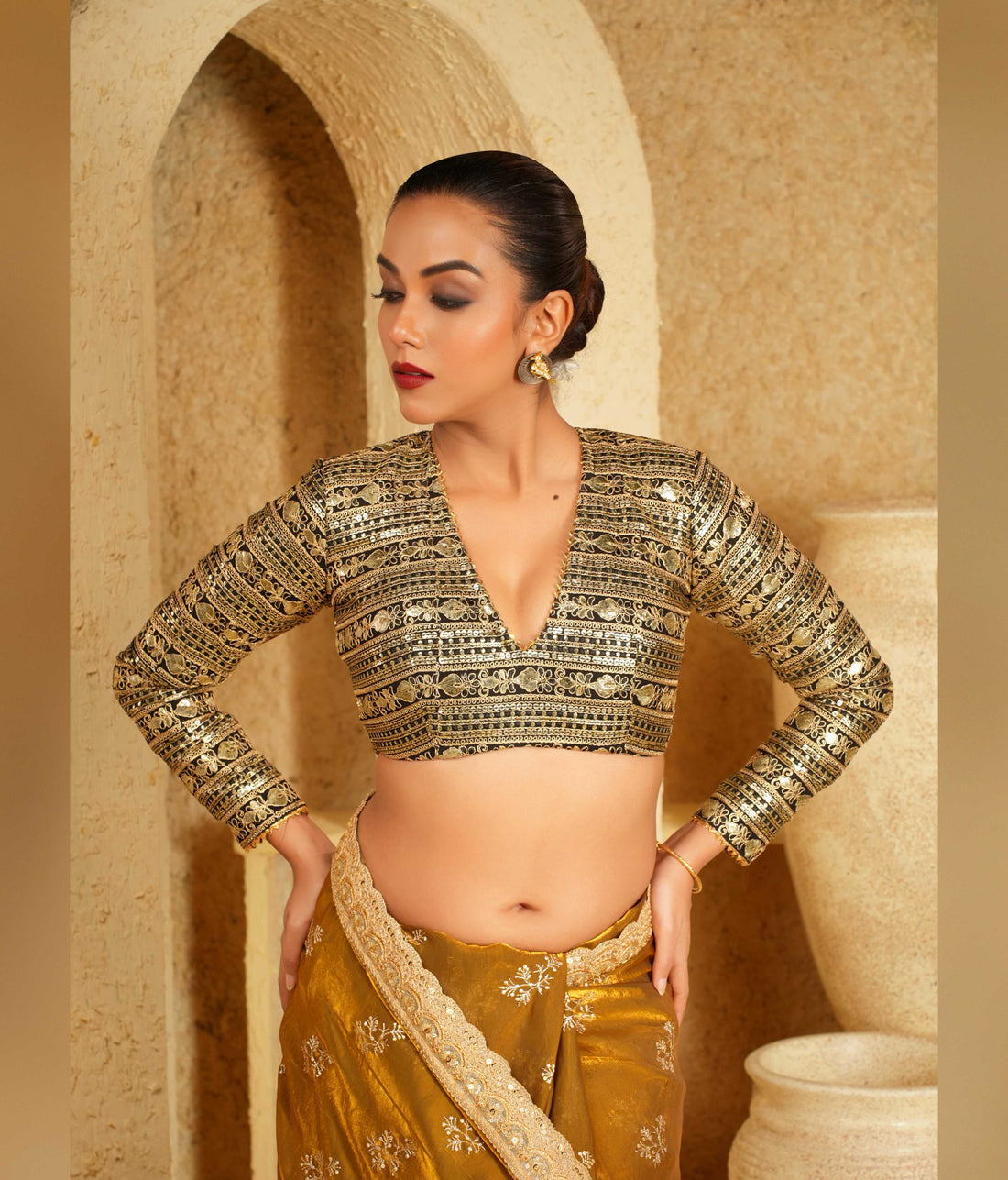 Premium quality saree set