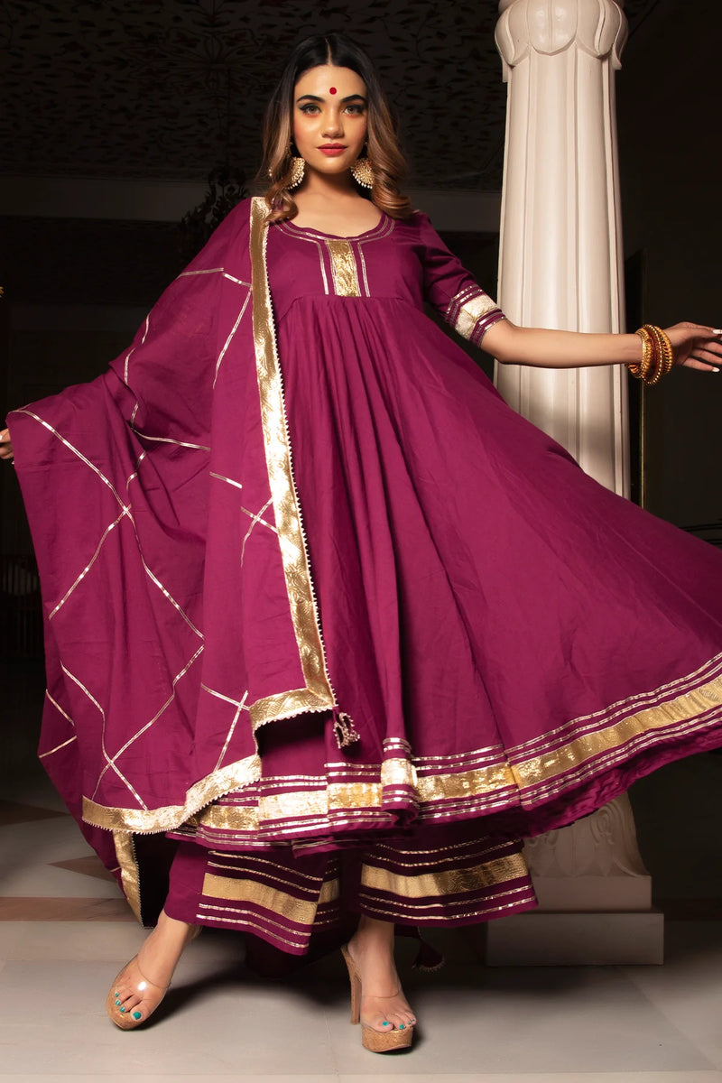 Elegant Anarkali set