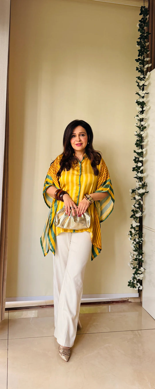 Stripe & Shine Kaftan Top – By Reet Lifestyle