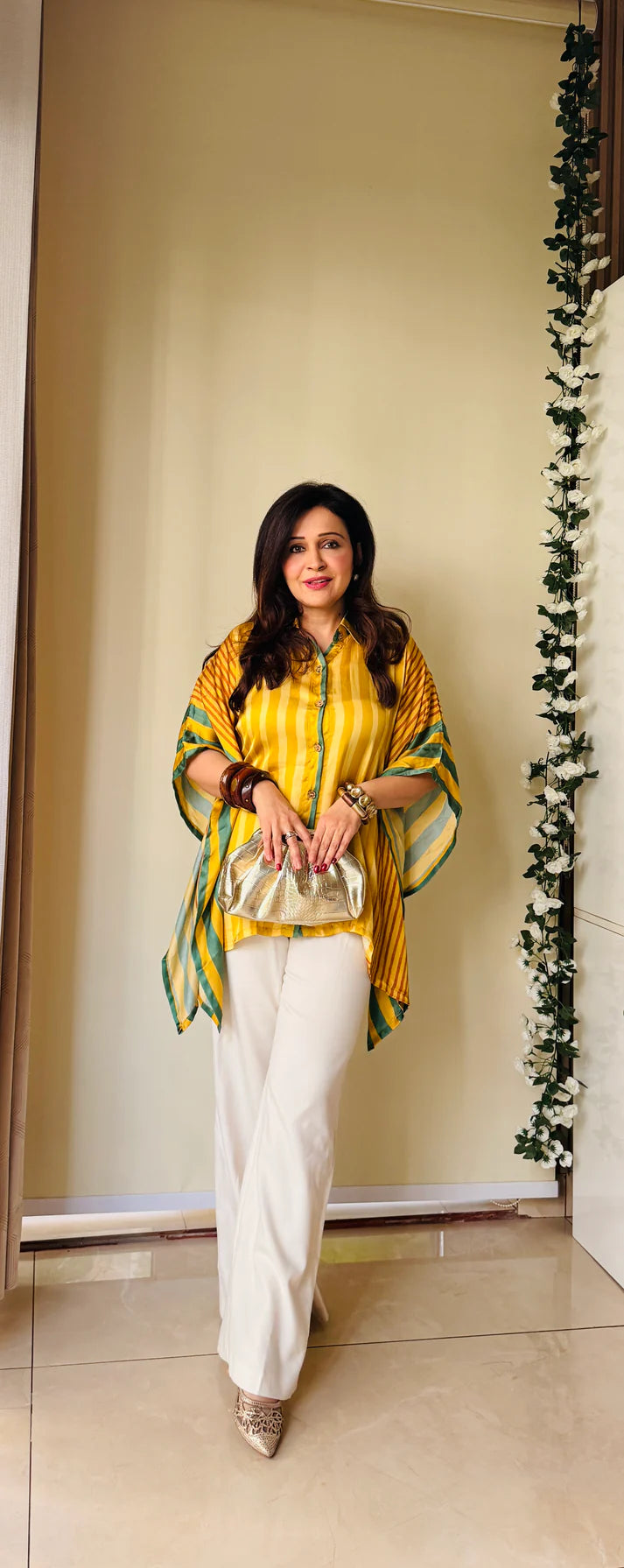 Stripe & Shine Kaftan Top – By Reet Lifestyle