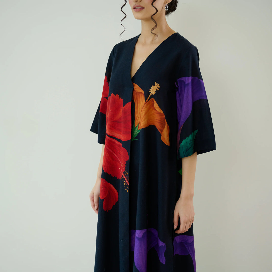 Nazm Floral Cotton Kurta Set