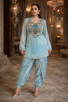 Ambar Embellished Patiala Set