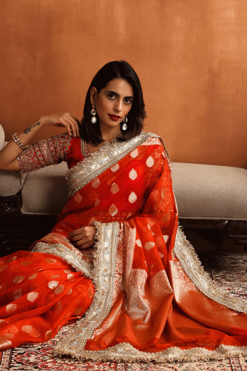 Red Tissue Ready to Wear Bridal