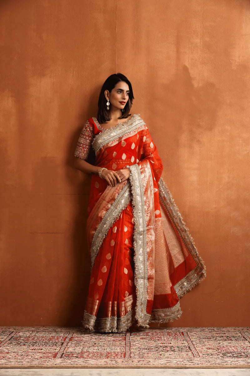 Red Tissue Ready to Wear Bridal