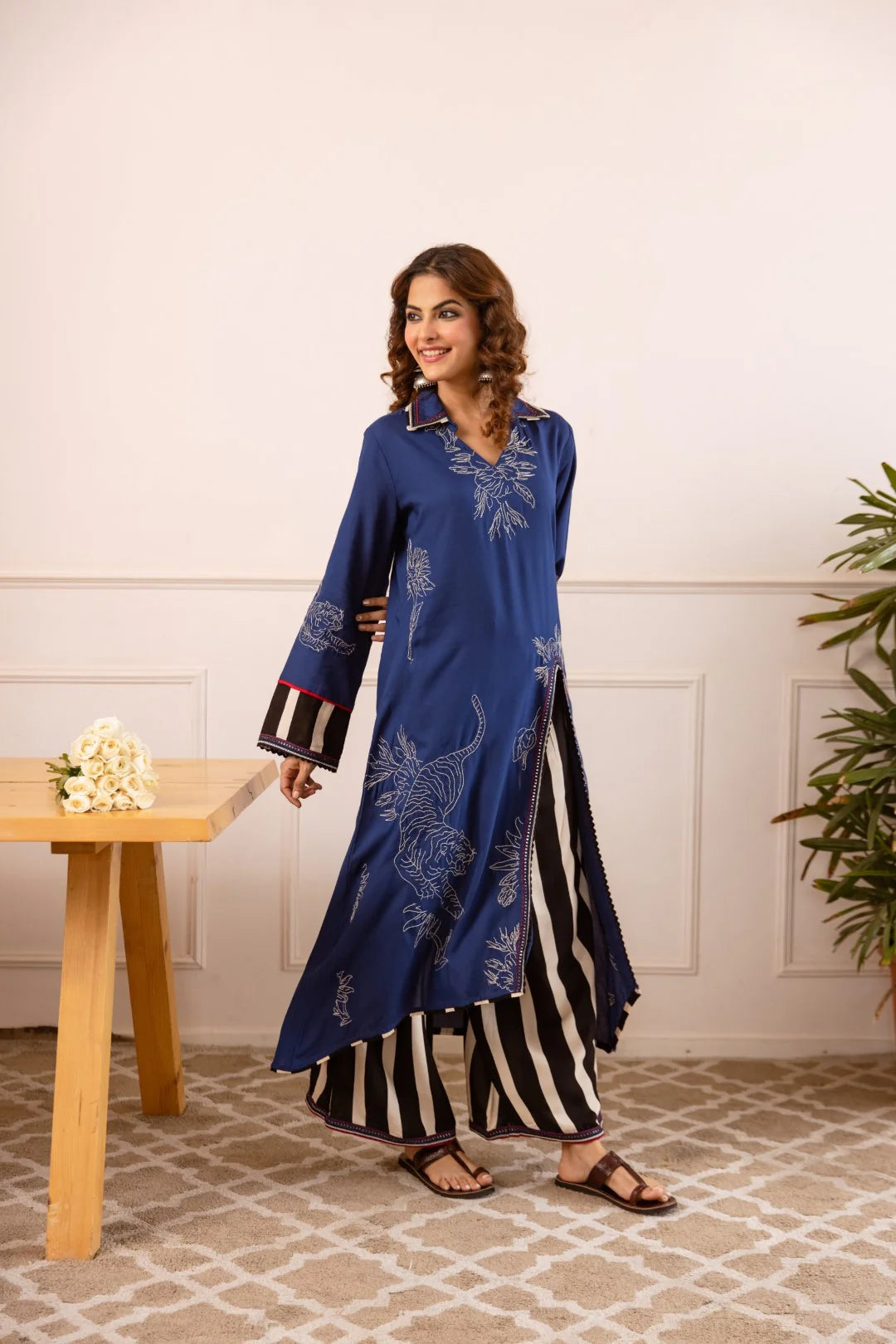 Elegant Printed Cotton Co-ord Set