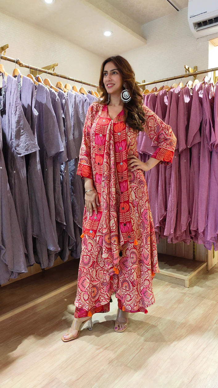 Blue Butterfly Coord Set