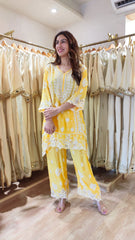 Noor Aafreen Lucknowi Hand Embroidered Farshi Salwar