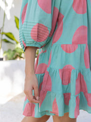 hand-printed dress