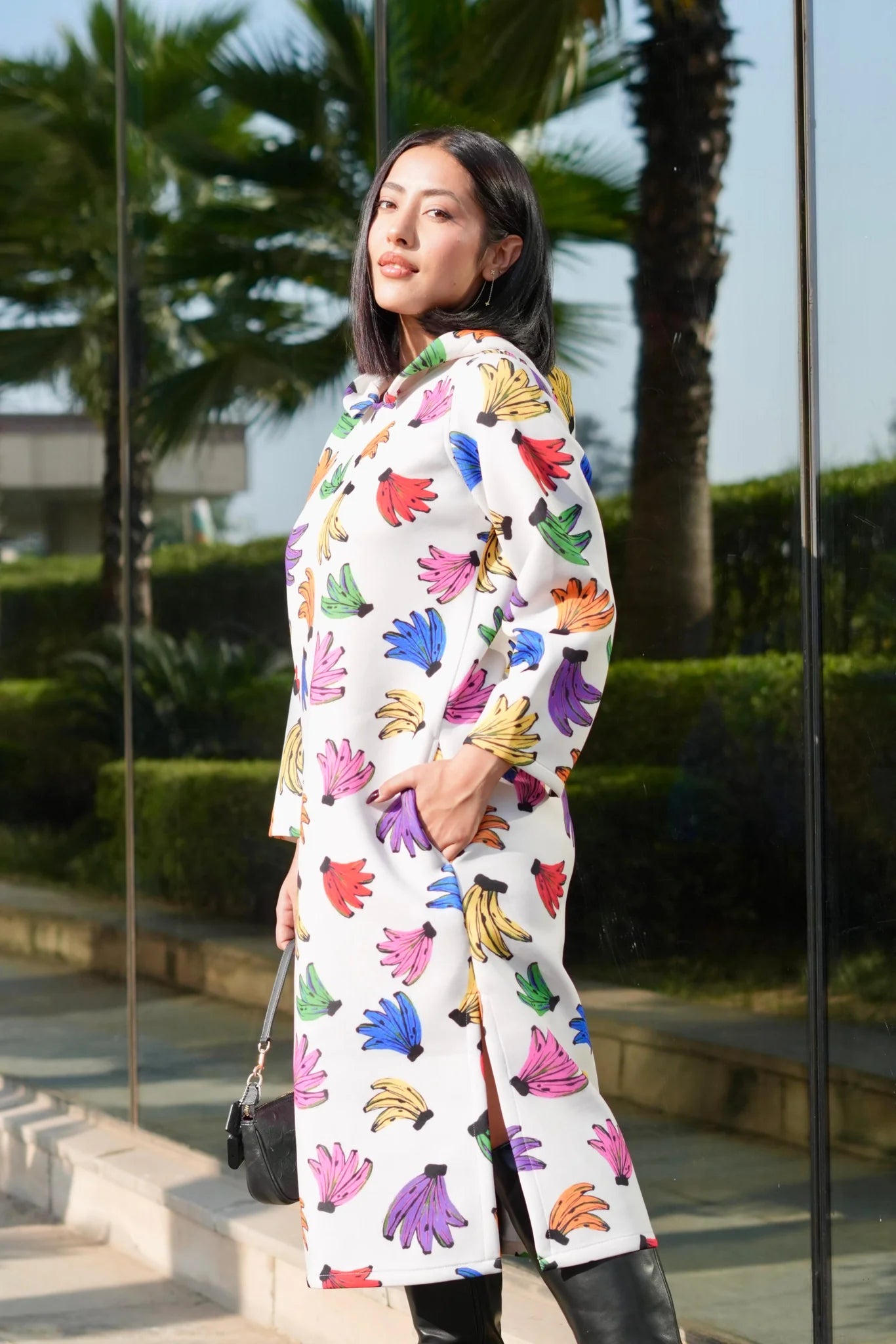 Breezy hoodie dress