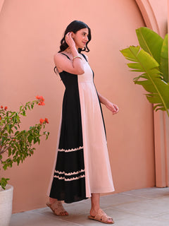 Cotton slub dress