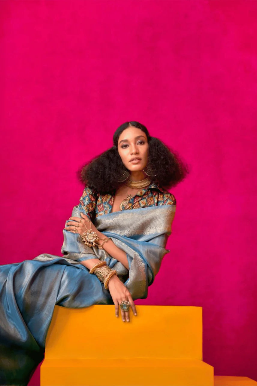 Viscose tissue saree