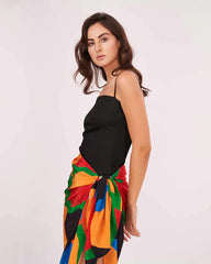 Black Beach Mini Dress