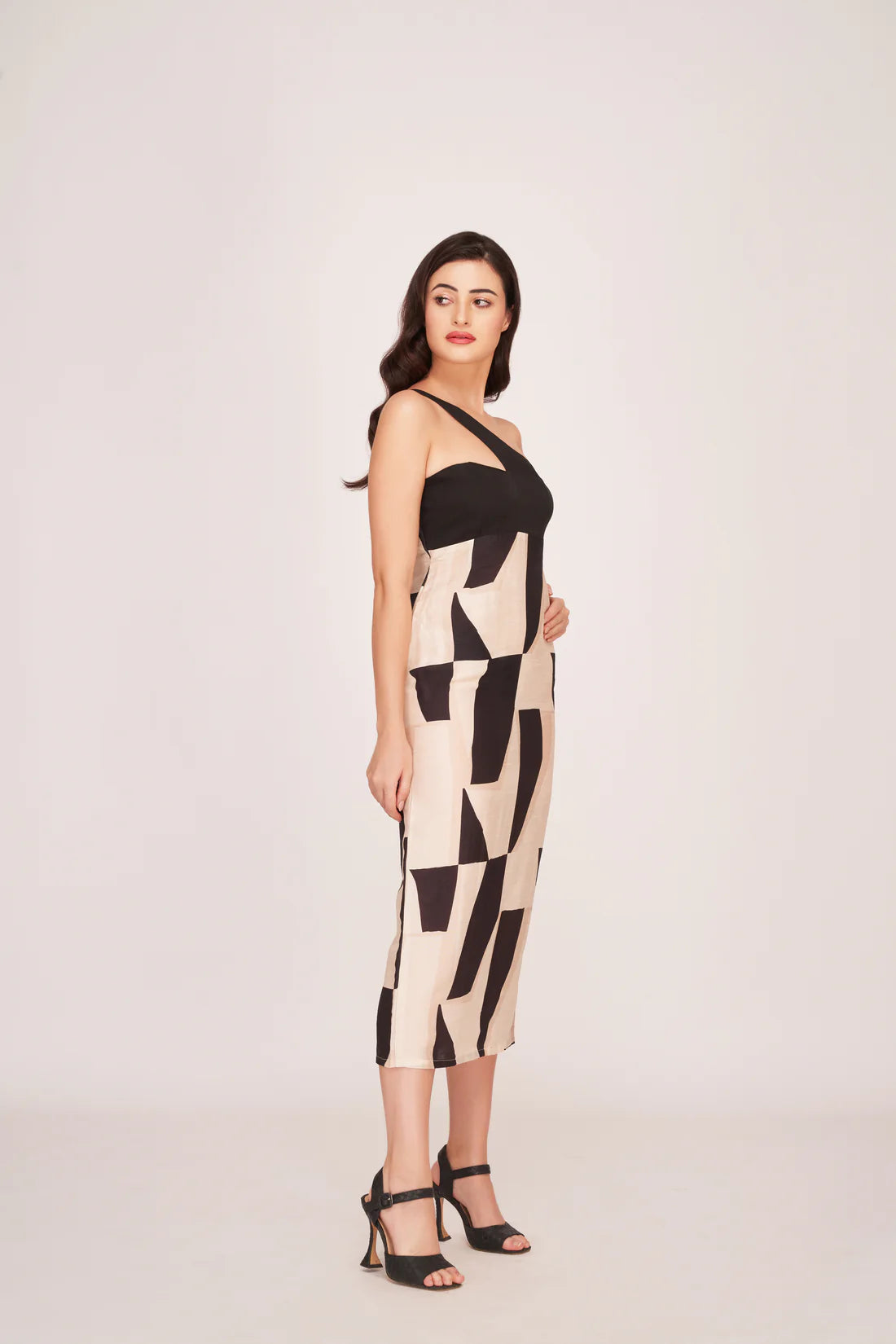 one-strap dress